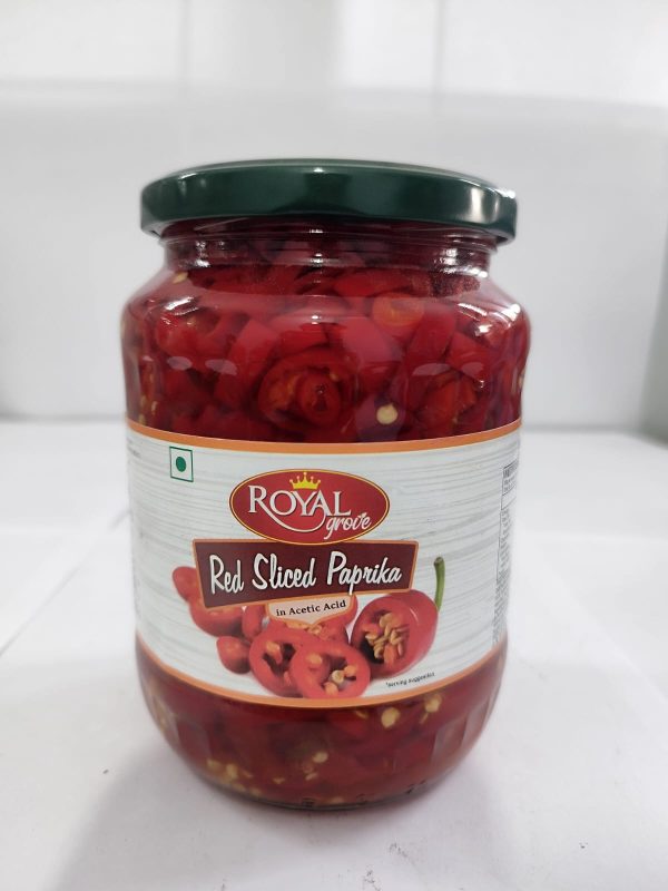Red peprika slice_(2) Red Paprika Slices 680g