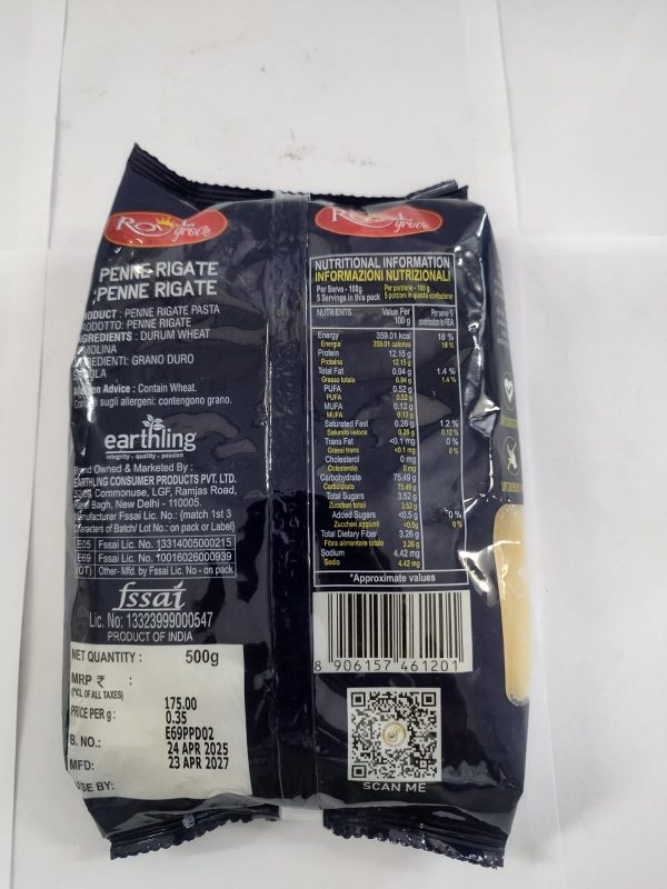 PENNE RIGATE_ Penne Rigate Pasta