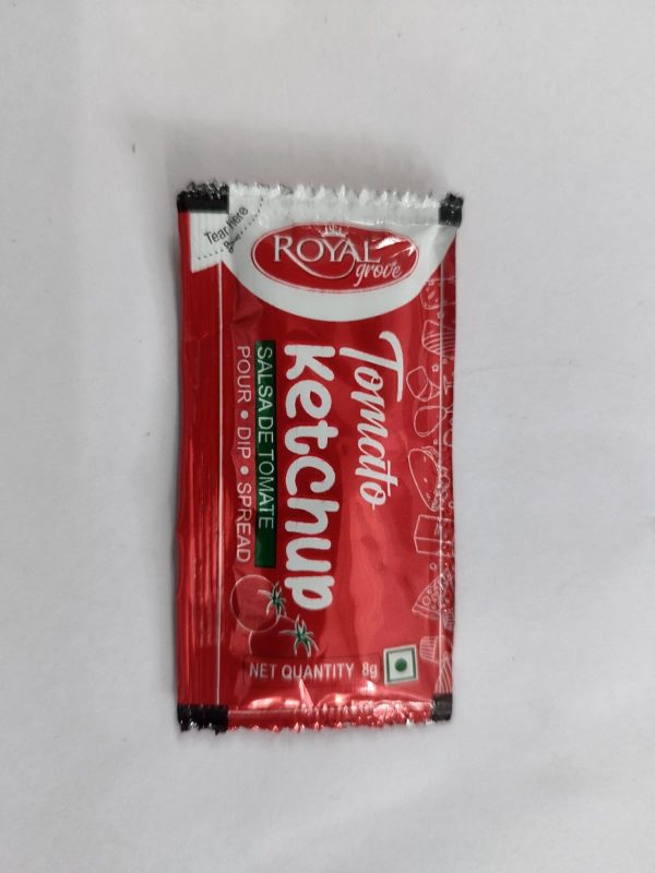 Tomato ketchup (8gm)(1) Tomato Ketchup Sachets